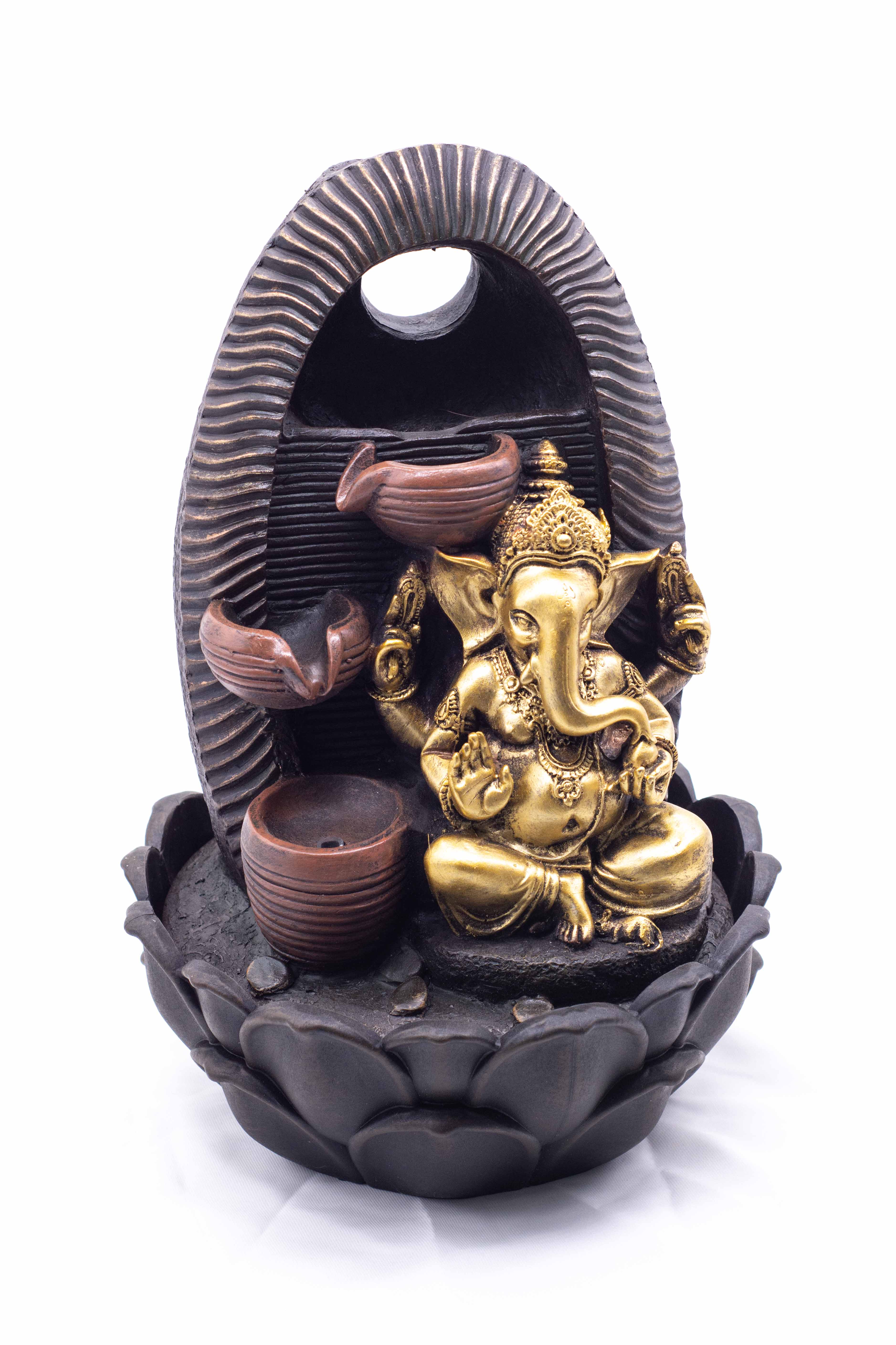 Fuente de agua Ganesha
